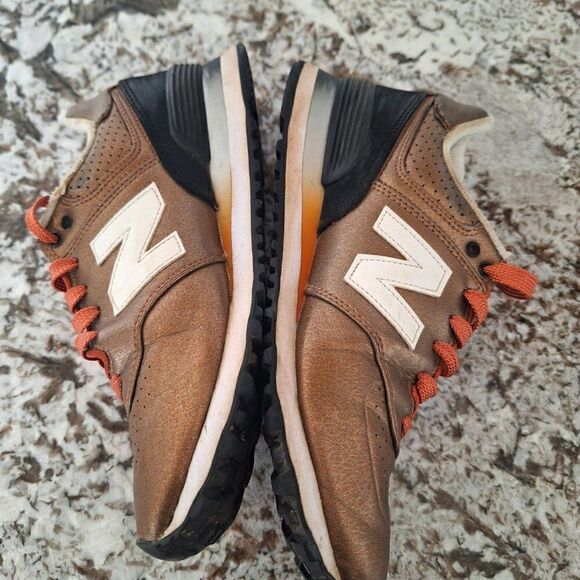 New Balance 574 Gradient Encap Copper Size 7.5 - Picture 8 of 11